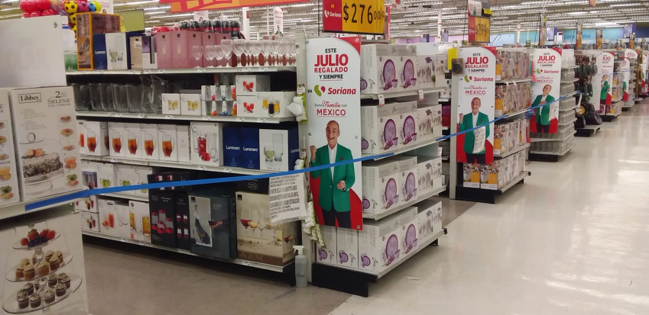 Suspenden en Yucatán venta de productos no esenciales después de las 18 horas en supermercados